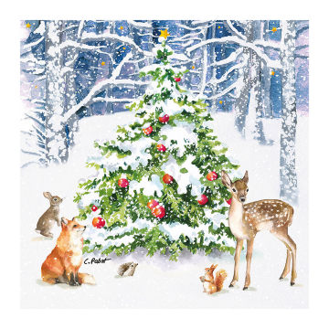 PPD Servietten Winter Forest