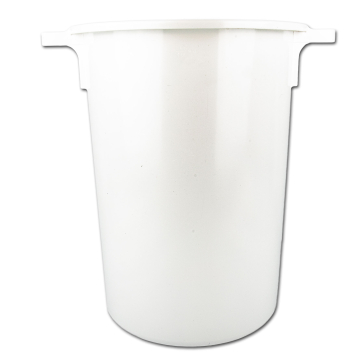 Tonne 50 Liter weiß (Lebensmittelecht)