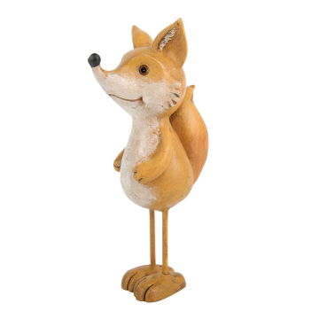 Poly Fuchs mit Metallbeinen
