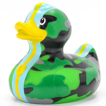 Quietscheente Luxury Camo