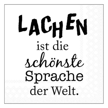 Ambiente Servietten Lachen