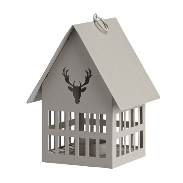 GILDE Teelichtleuchter Haus Alpenova