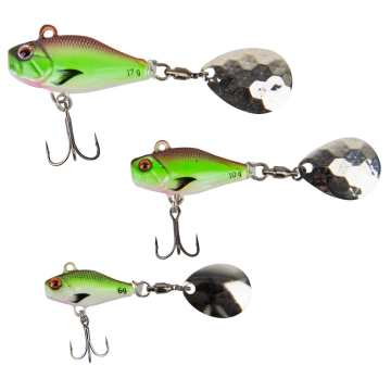 FISCH & FANG Edition: Jigspinner Barschbaron - Pumpkin-Chartreuse 6 g