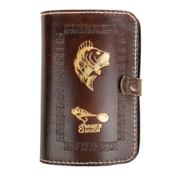 FISCH & FANG Edition: Leder-Etui für Spinnköder