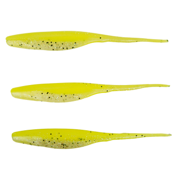 Bass Assassin Shad Limetreuse Ghost 5"