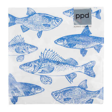PPD Servietten Poissons du Mer