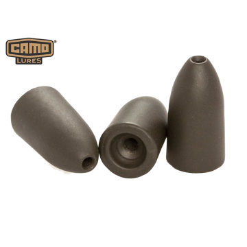 CAMO Tungsten Bullet Weight Green Pumpkin