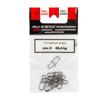 Profi Blinker Karabiner High Energy xxx-strong Fastlock Snap