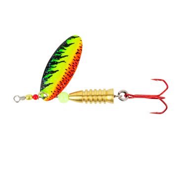 Profi Blinker Anti-Drall Prollex Weitwurf-Spinner Oval firetiger