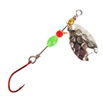 Profi Blinker Anti-Twist Sbiro-Spinner silber