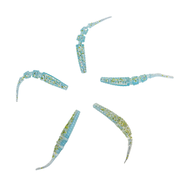 Olek-Fishing Gummiköder Special Worm V2 Transparent Herring