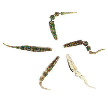 Olek-Fishing Gummiköder Special Worm V2 Crickets (Glow)