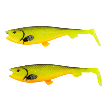 FISCH & FANG Edition: Shad INVDR Green UV Bomb 14 cm