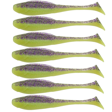 ZECK Gummifisch "Barsch-Alarm" Sexy Swimmer Purple Chartreuse