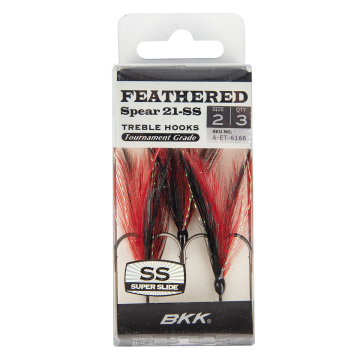 BKK Haken Feathered Spear 21-SS Red-Black