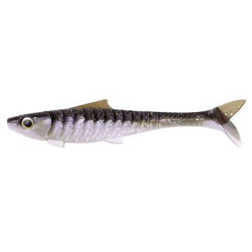 ZECK Gummiköder UBS Baby Rippler 12 cm Moor Silver (3 Stück)