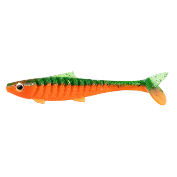 ZECK Gummiköder UBS Baby Rippler 12 cm Green Fire (3 Stück)