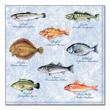Ambiente Servietten Fische