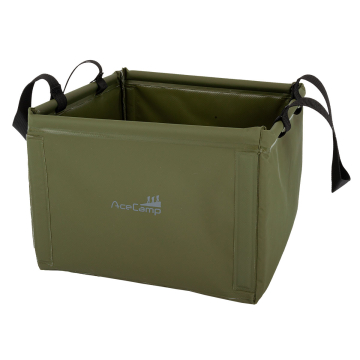 AceCamp Laminierte Faltschüssel Grün 15 Liter