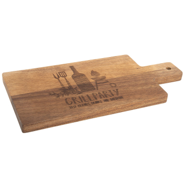 PPD Holz-Schneidbrett Grill & Beer Wood Tray nature