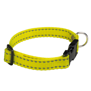 Welpenhalsband neongelb