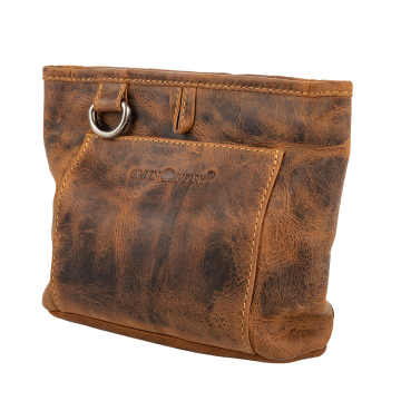 Greenburry Vintage Original Leder Futterbeutel