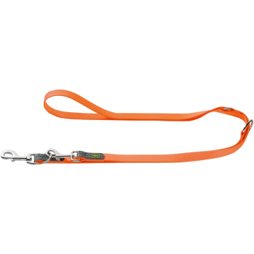 HUNTER verstellbare Führleine Neonorange