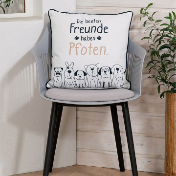 GILDE Kissen Hundebande