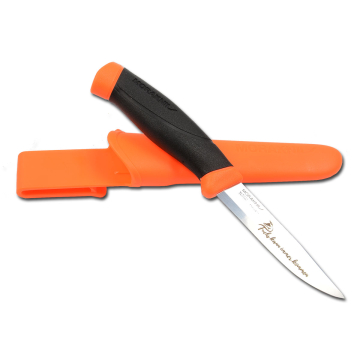 DJZ Edition: Mora Messer Orange "Fuchs kann immer kommen"