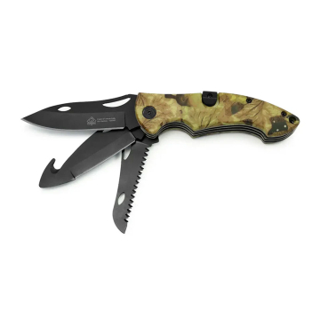 PUMA XP Trifecta 3-Klingen Schliessmesser camo