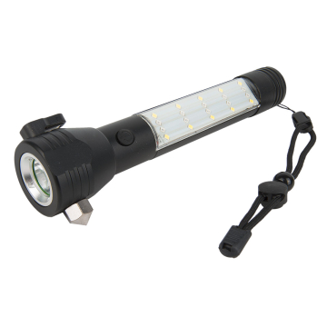 Notfall-Taschenlampe schwarz