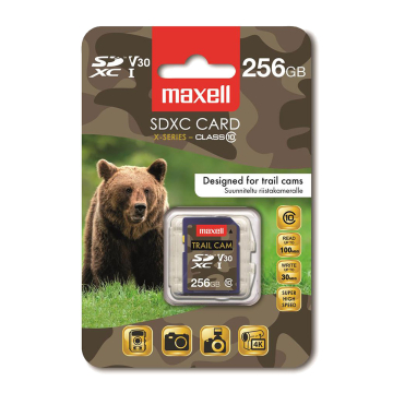Speicherkarte Trail Cam SDXC 256GB Class 10