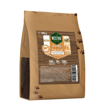 WESTHO Trockenfutter PURE Lamm & Kartoffel (56 % Lamm)