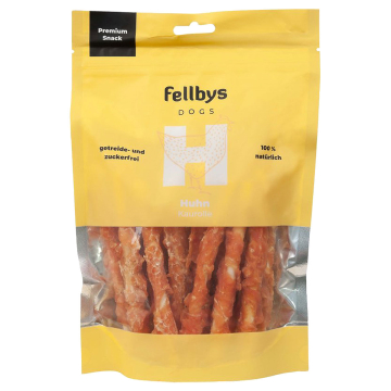 Fellbys Hundesnacks Kaurolle mit Huhn