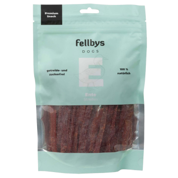 Fellbys Hundesnacks Ente in Streifen