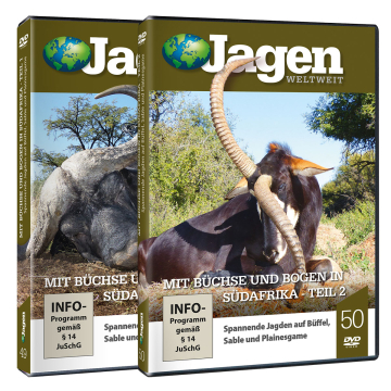 JWW DVD Set: Mit Büchse und Bogen in Südafrika