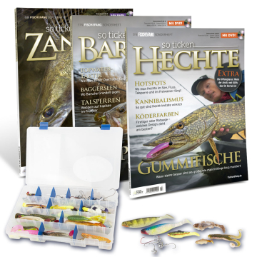 Set: Kopyto Box und 3 FISCH & FANG Sonderhefte