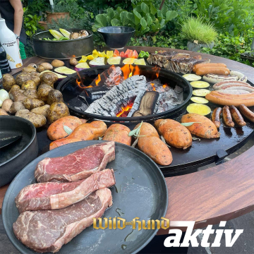 Grillen am offenen Feuer mit Karl-Josef Fuchs