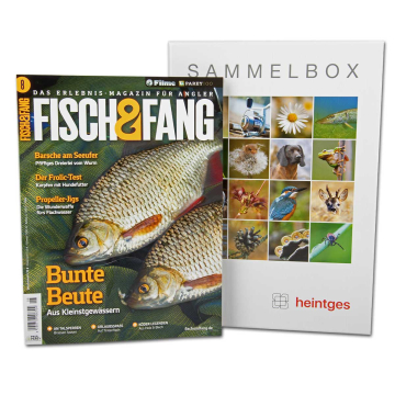 FISCH&FANG Jahresabo + Heintges Grundaustattung Angeln