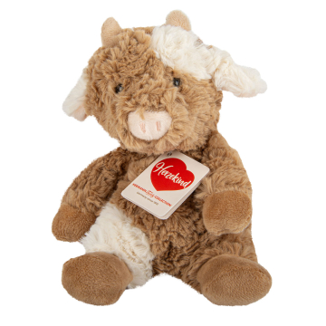 Teddy-Hermann Kuscheltier Bauernhoftier Hochlandrind