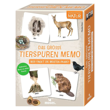 Expedtion Natur: Das große Tierspuren Memo