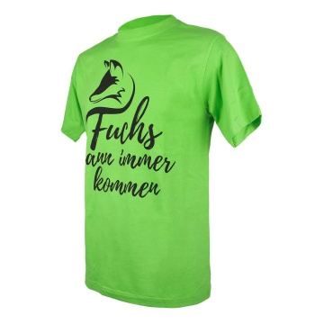 DJZ Edition: T-Shirt "Fuchs kann immer kommen" Grün