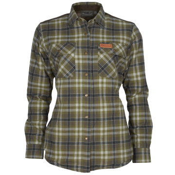 Pinewood Damen-Bluse Douglas Oliv/Khaki