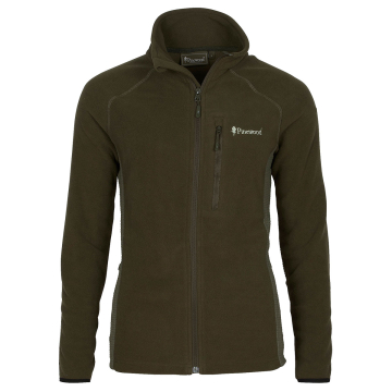 Pinewood Damen-Fleecejacke Air Vent Dunkelmoosgrün