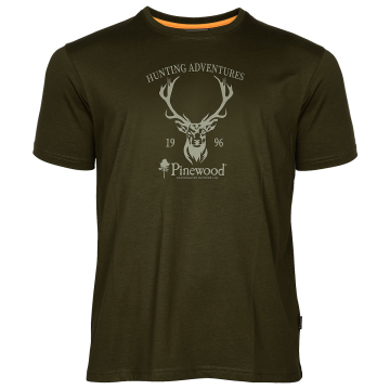 Pinewood Red Deer T-Shirt Grün