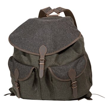 AKAH Loden-Rucksack grün/grau