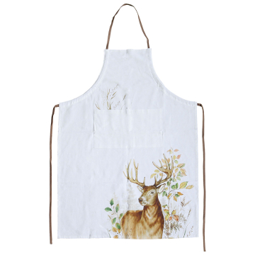 AKAH Schürze Hirsch - Landhausstil
