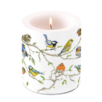 Ambiente Kerze Birds Meeting