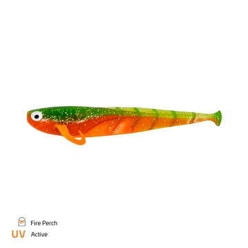 ZECK Gummifisch Quappie Fire Perch