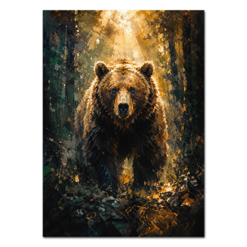 WILD UND HUND Galerie Poster Bär